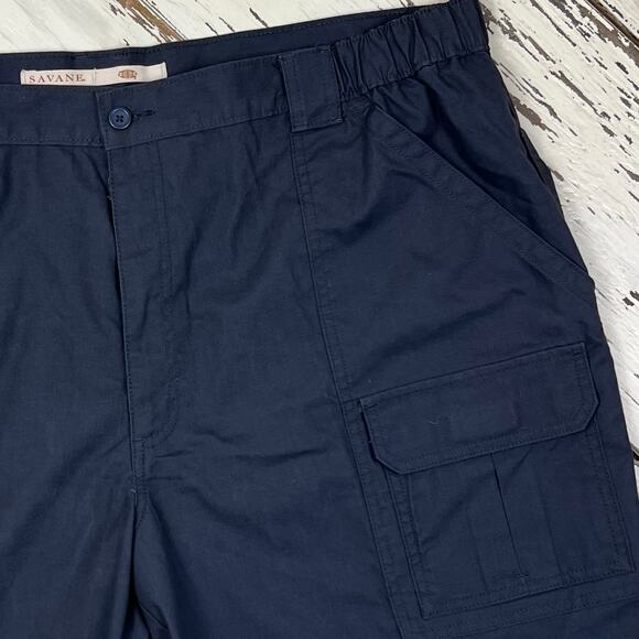 Savane Outdoor khakis Hiking Shorts men’s 42 UPF protection inseam 7” NWT - Picture 3 of 8
